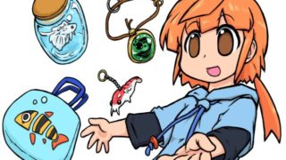 ハンドメイドアクセサリーと菱形ろろろ