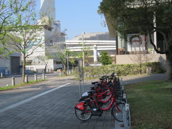 東京都水の科学館 自転車シェアリング