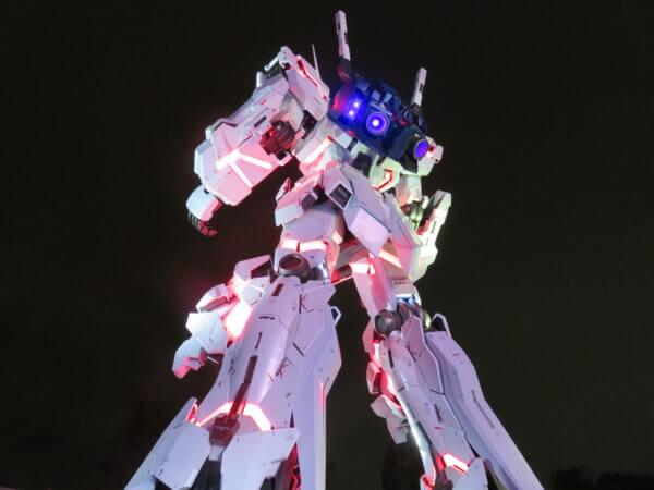 お台場 実物大ユニコーンガンダム立像
