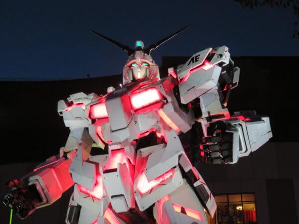 お台場 実物大ユニコーンガンダム立像