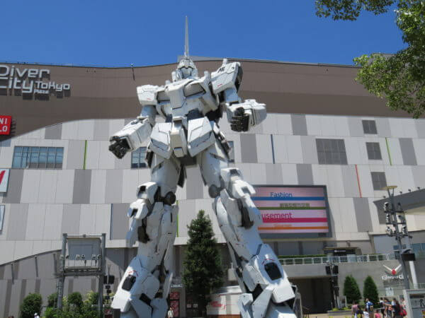 お台場 実物大ユニコーンガンダム立像