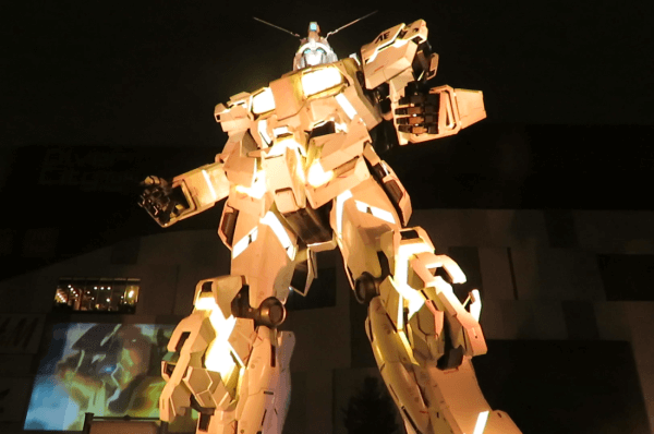 お台場 実物大ユニコーンガンダム立像
