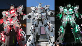 お台場 実物大ユニコーンガンダム立像