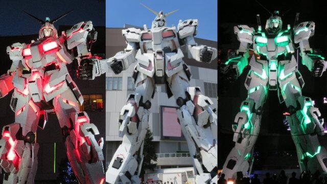 お台場 実物大ユニコーンガンダム立像