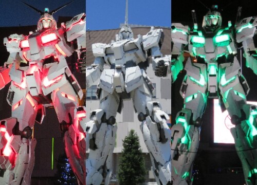 お台場 実物大ユニコーンガンダム立像