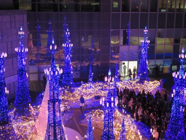 カレッタ汐留 イルミネーション