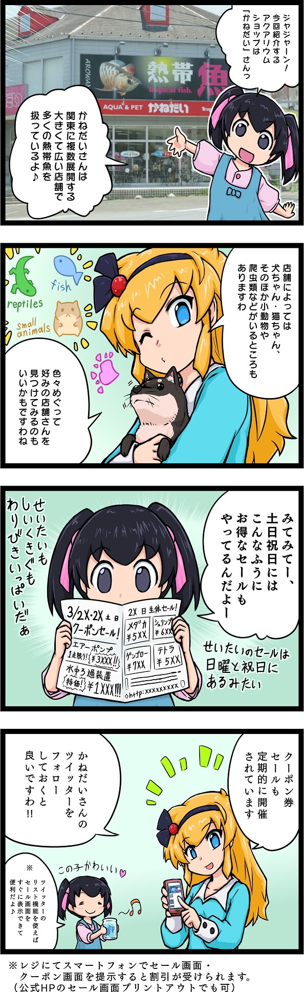 かねだいさんのTwitterアカウントをフォローしてお得にお買い物をしよう!!