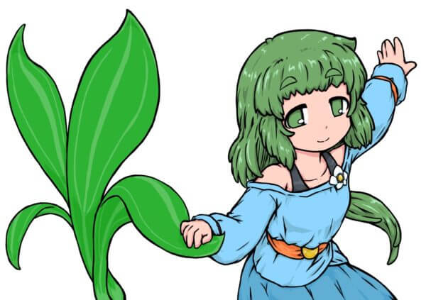 水草と野々原水華