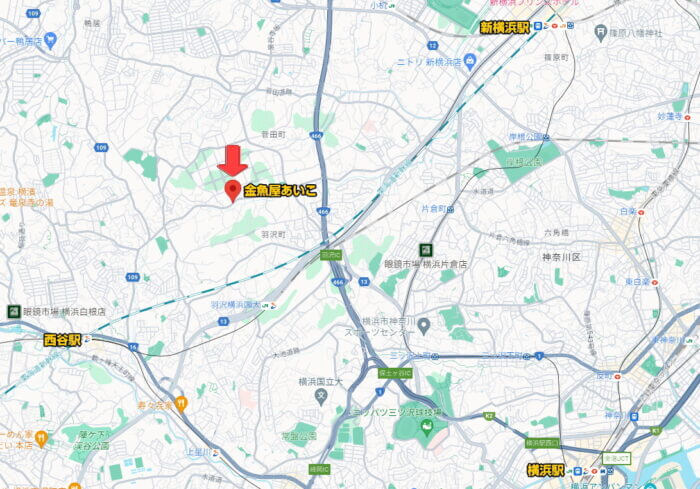 金魚屋あいこ 神奈川県横浜市神奈川区