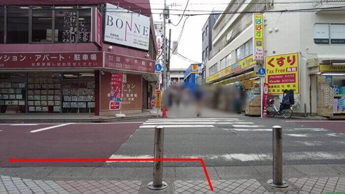 堀切めだか1号店 アクセス