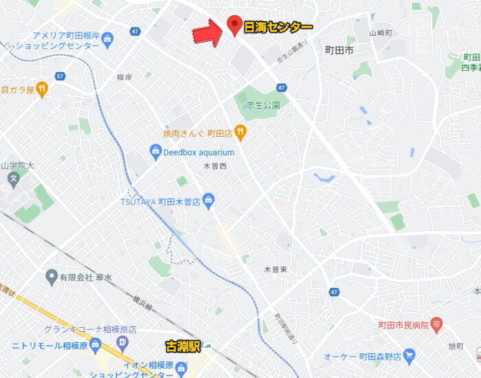 日海センターマップ