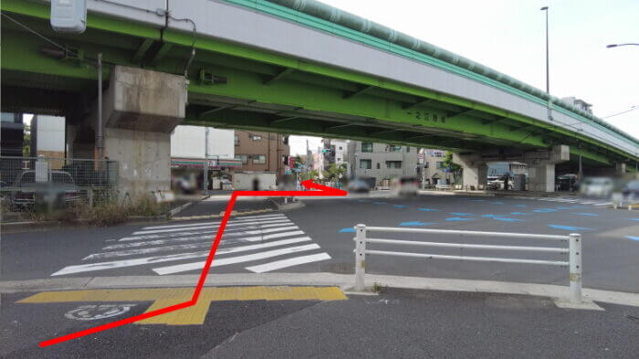 セカンドアクア 一之江 地図