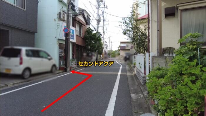 セカンドアクア 一之江 地図